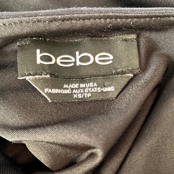 Bebe side cut-out embellished dress SIZE XS - Picture 8 of 8